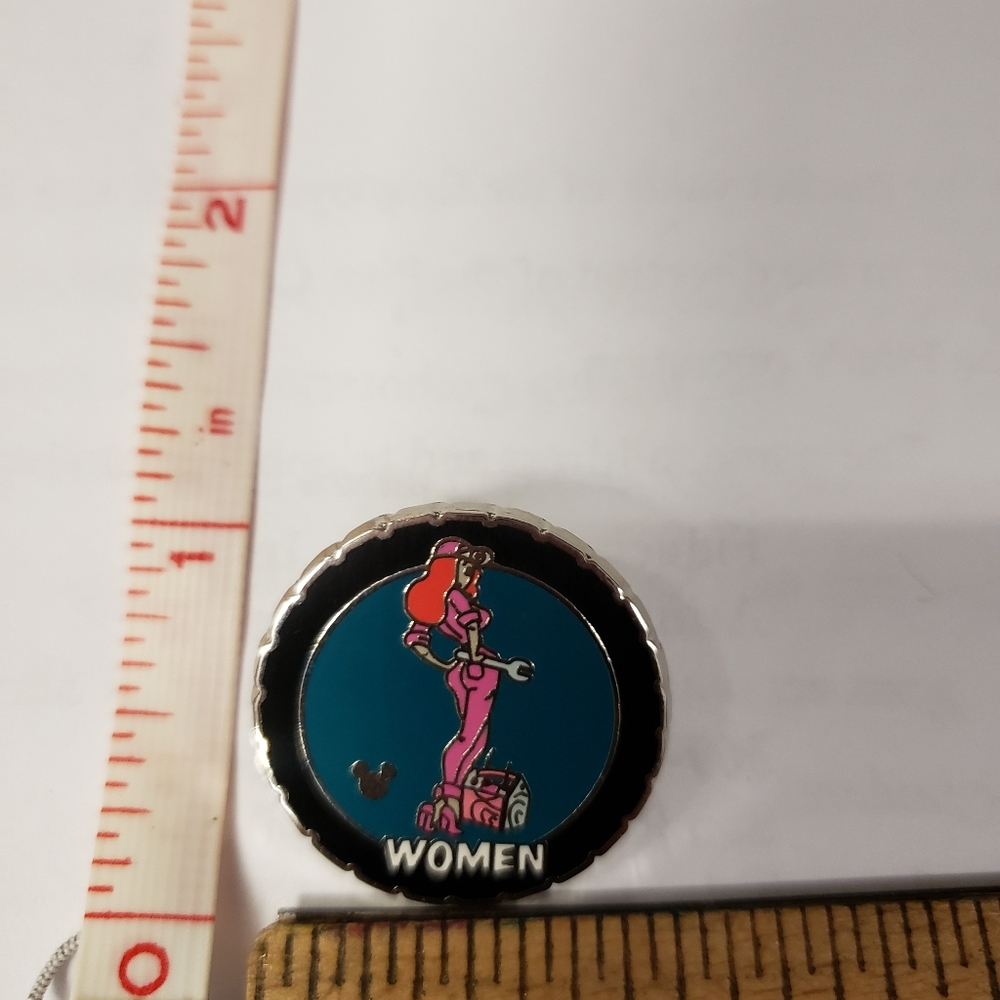 WDI Jessica Rabbit Pin - Toontown Restroom - Picture 3 of 4
